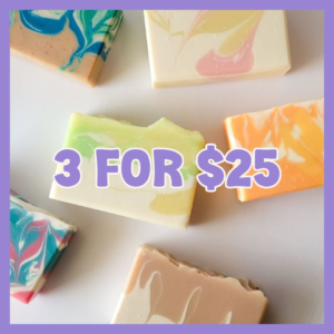 3 for 25 soaps liola luxuries