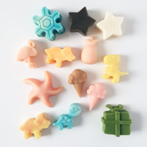 mini fun shapes soaps