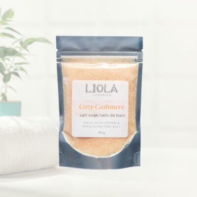 Liola Luxuries Cozy Cashmere Salt Soak