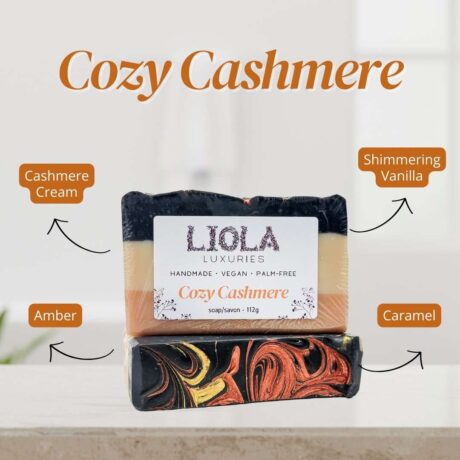 Liola Luxuries Cozy Cashmere Soap Scent Profile