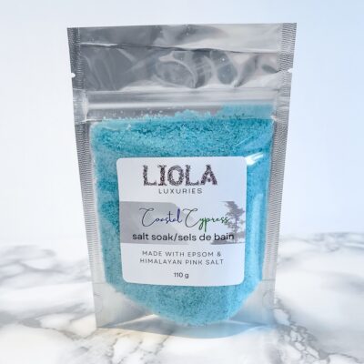 Liola Luxuries Bath Salt Soak Coastal Cypress
