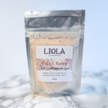 Liola Luxuries Bath Salt Soak Oats and Honey