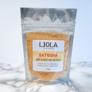 Liola Luxuries Bath Salt Soak Satsuma