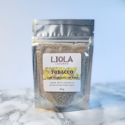 Liola Luxuries Bath Salt Soak Tobacco