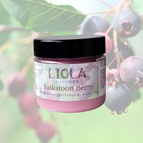 Liola Luxuries Saskatoon Berry Sugar Scrub Mini