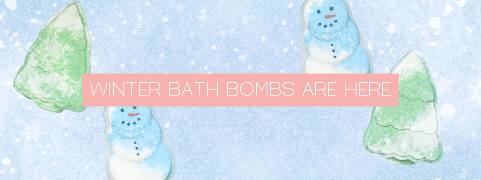 Winter Bath Bombs available now