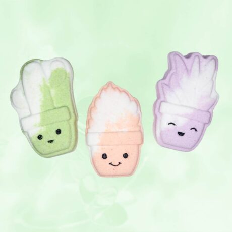 Liola Luxuries Lil Plant Guy Bath Bomb Trio