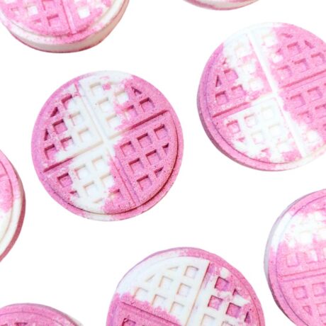 Liola Luxuries Waffle Bath Bomb Raspberry