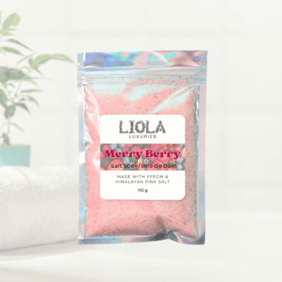 Liola Luxuries Merry Berry Salt soak