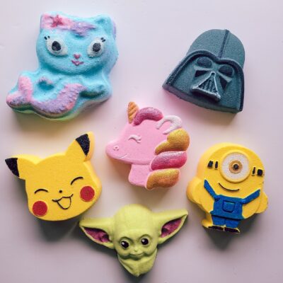 Liola Luxuries Hand Painted Bath Bombs Multiple Characters