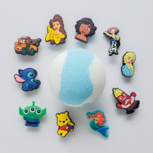 Liola Luxuries Toy Bath Bomb fairy tales shoe charms